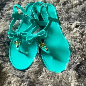 Women's Turquoise Sandals